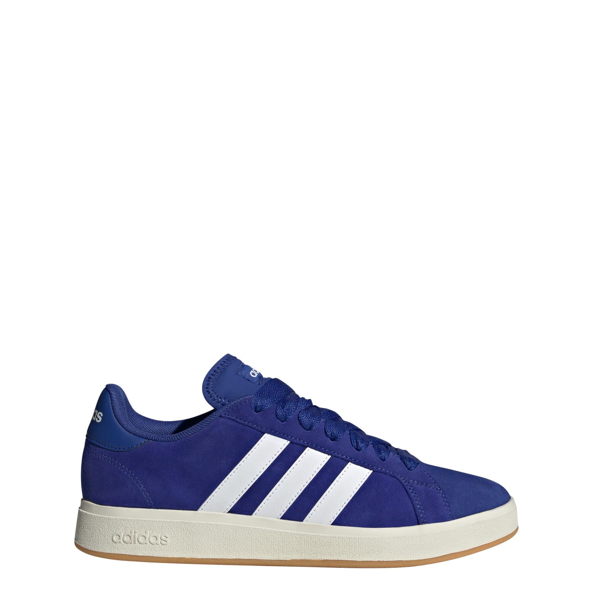 Adidas - Chaussure Grand Court Base 00s - Chaussures De Sport - Blanc|bleu|marron - 48 - Decathlon