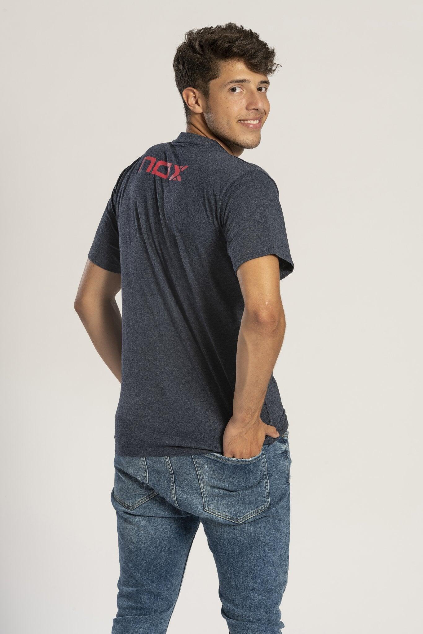 T-shirt Basic Nox Con Lettere 2/5