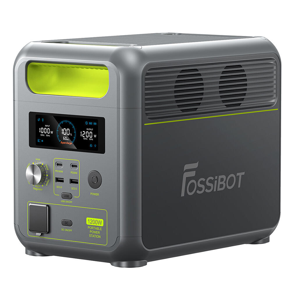 Central eléctrica portátil de viagem para campismo F1200 1200W