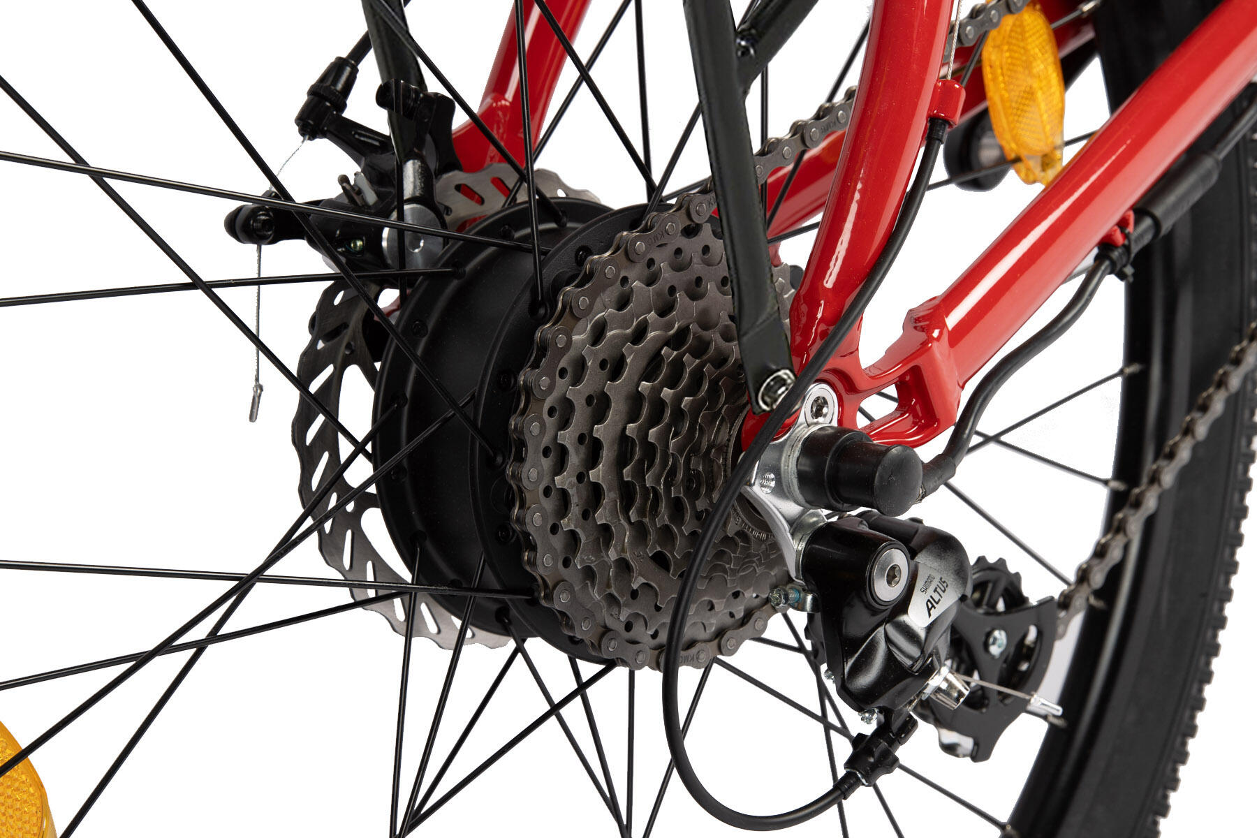 Villette le Chamois e-SUV 13Ah 24sp 27.5 inch rood 2/4
