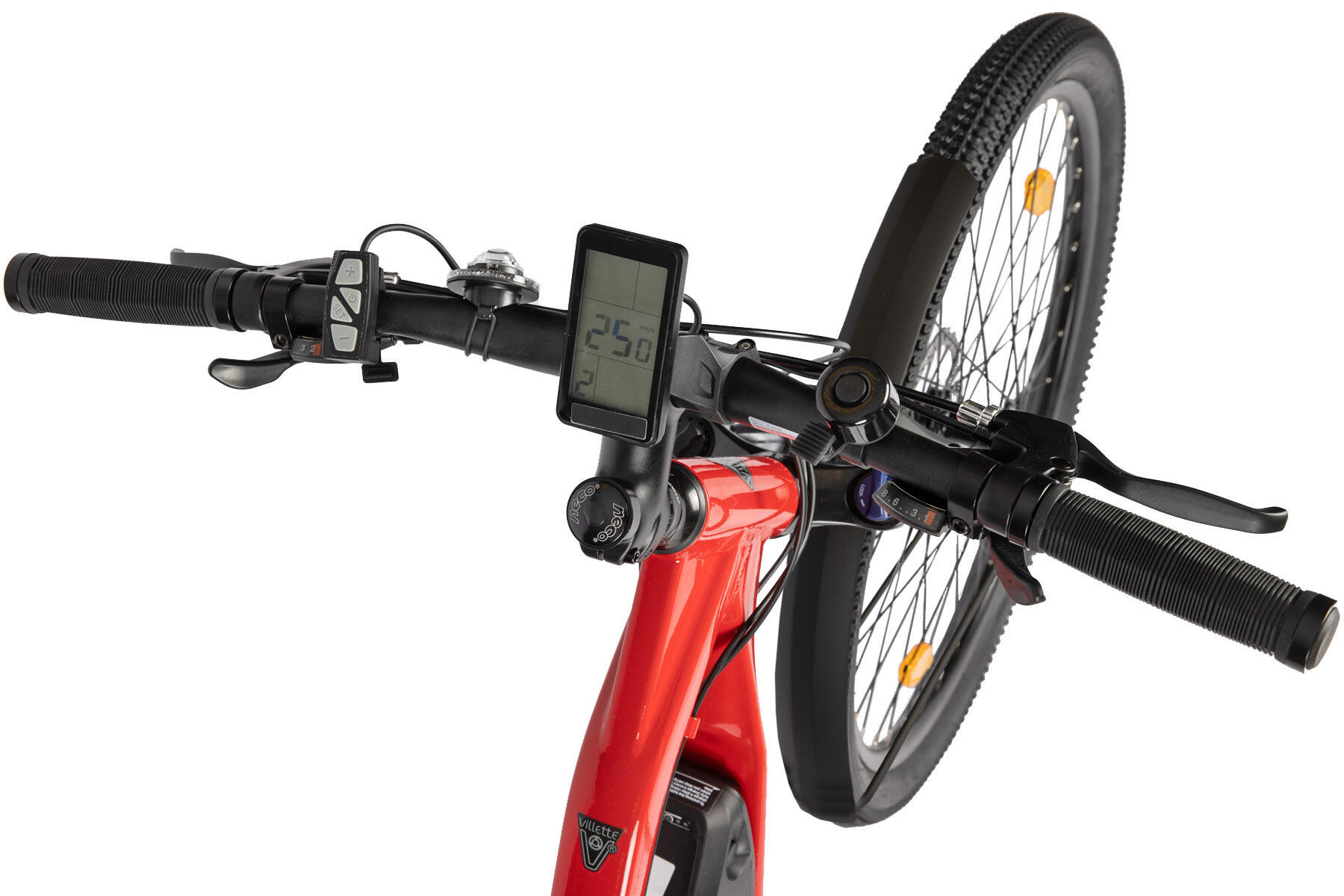 Villette le Chamois e-SUV 13Ah 24sp 27.5 inch rood 3/4