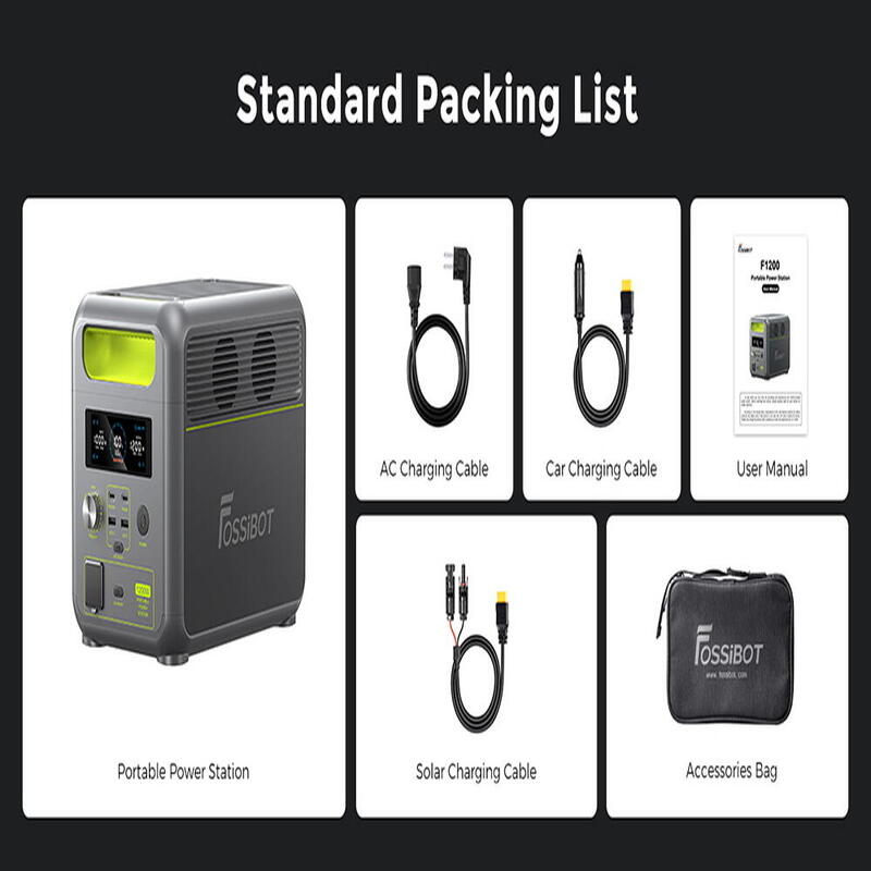 Station électrique portable 1200W Camping Voyage F1200