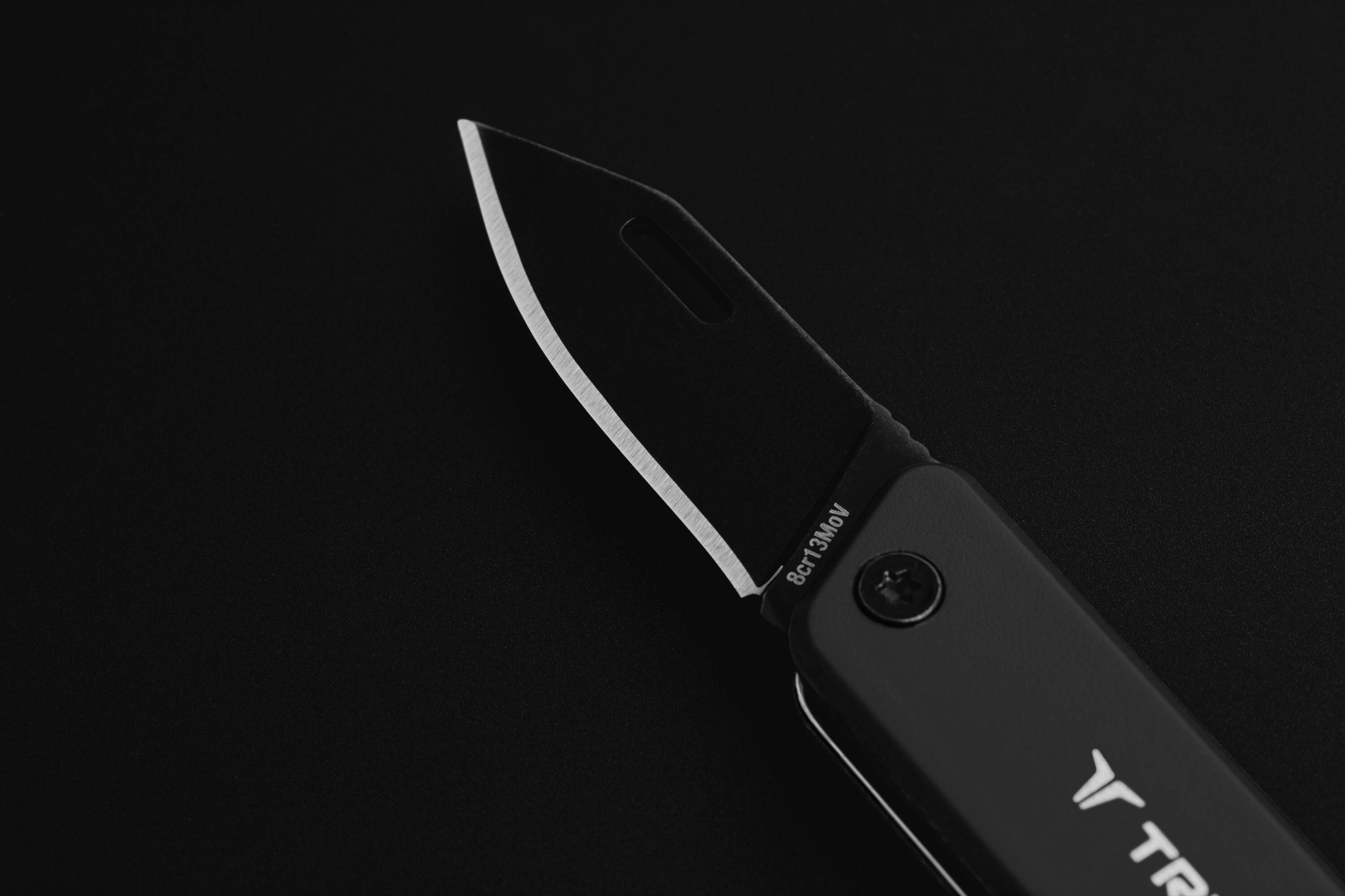 NAVAJA MODERN KNIFE - NAVAJA CLÁSICA EMPUÑADURA MADERA 2/3
