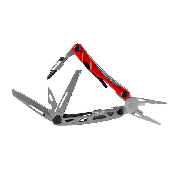 True Utility Titanium Locking Multitool – multitool compatto con blocco 3/7