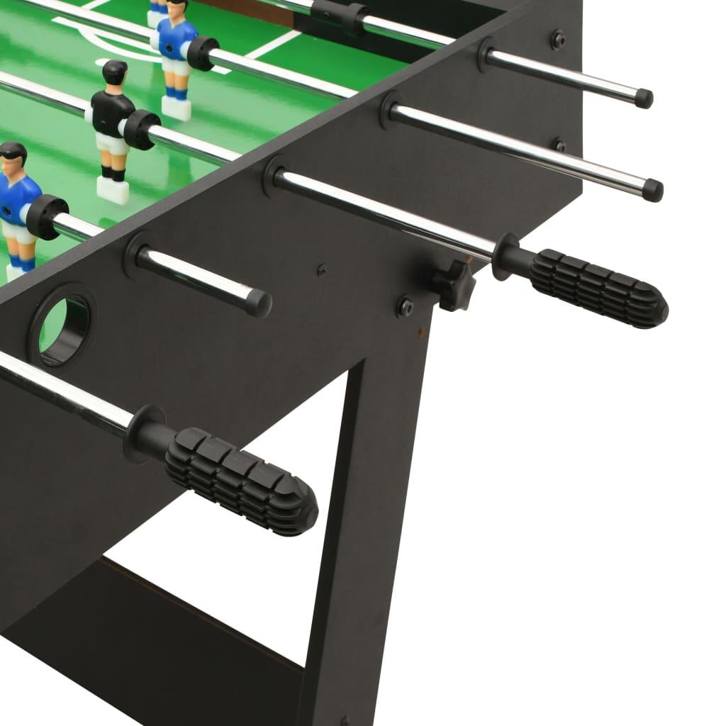 VIDAXL Baby-foot pliable 121x61x80 cm noir 7/7