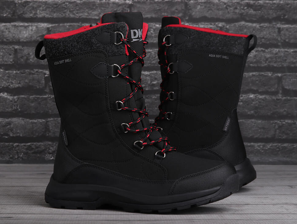Buty zimowe damskie wysokie softshell DK FROZEN