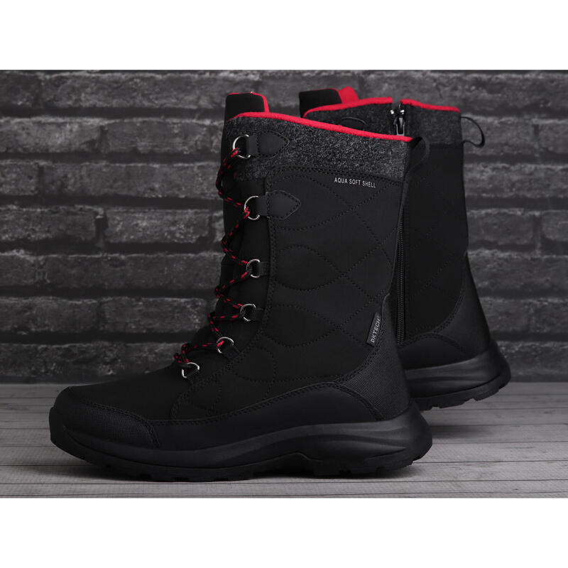 Buty zimowe damskie wysokie softshell DK FROZEN