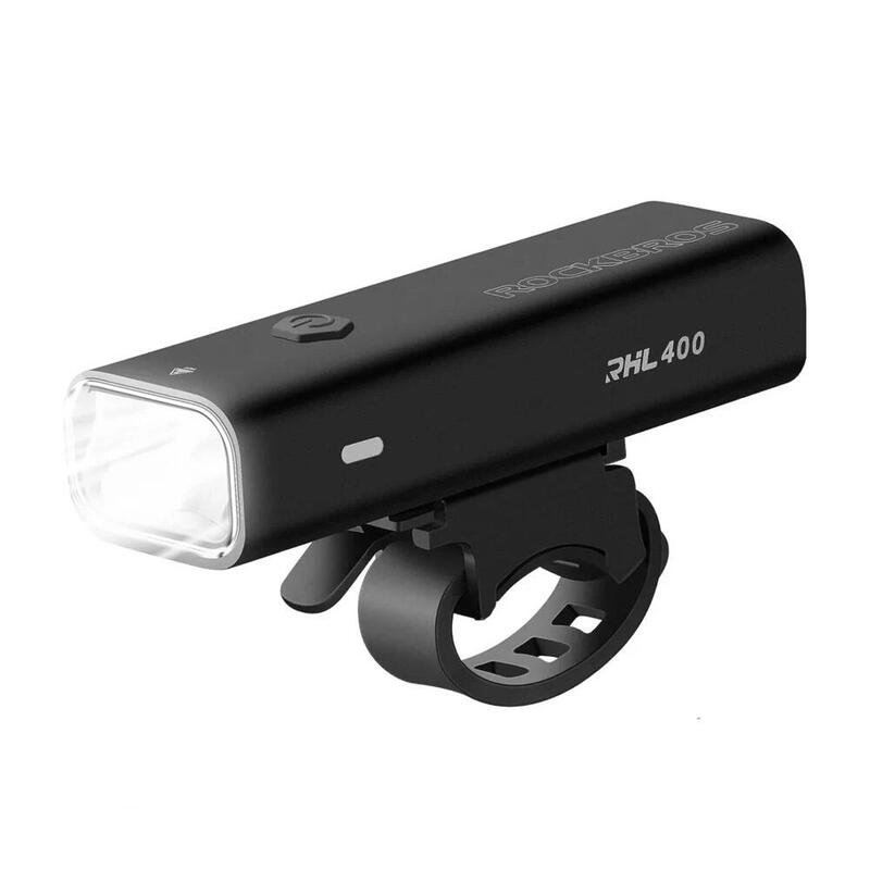 Rockbros Faro delantero para bicicleta 400 lm + cable micro USB - USB-A