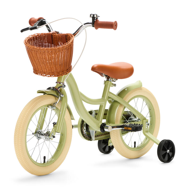 Generation Blanco 14 inch Olijfgroen – Kinderfiets