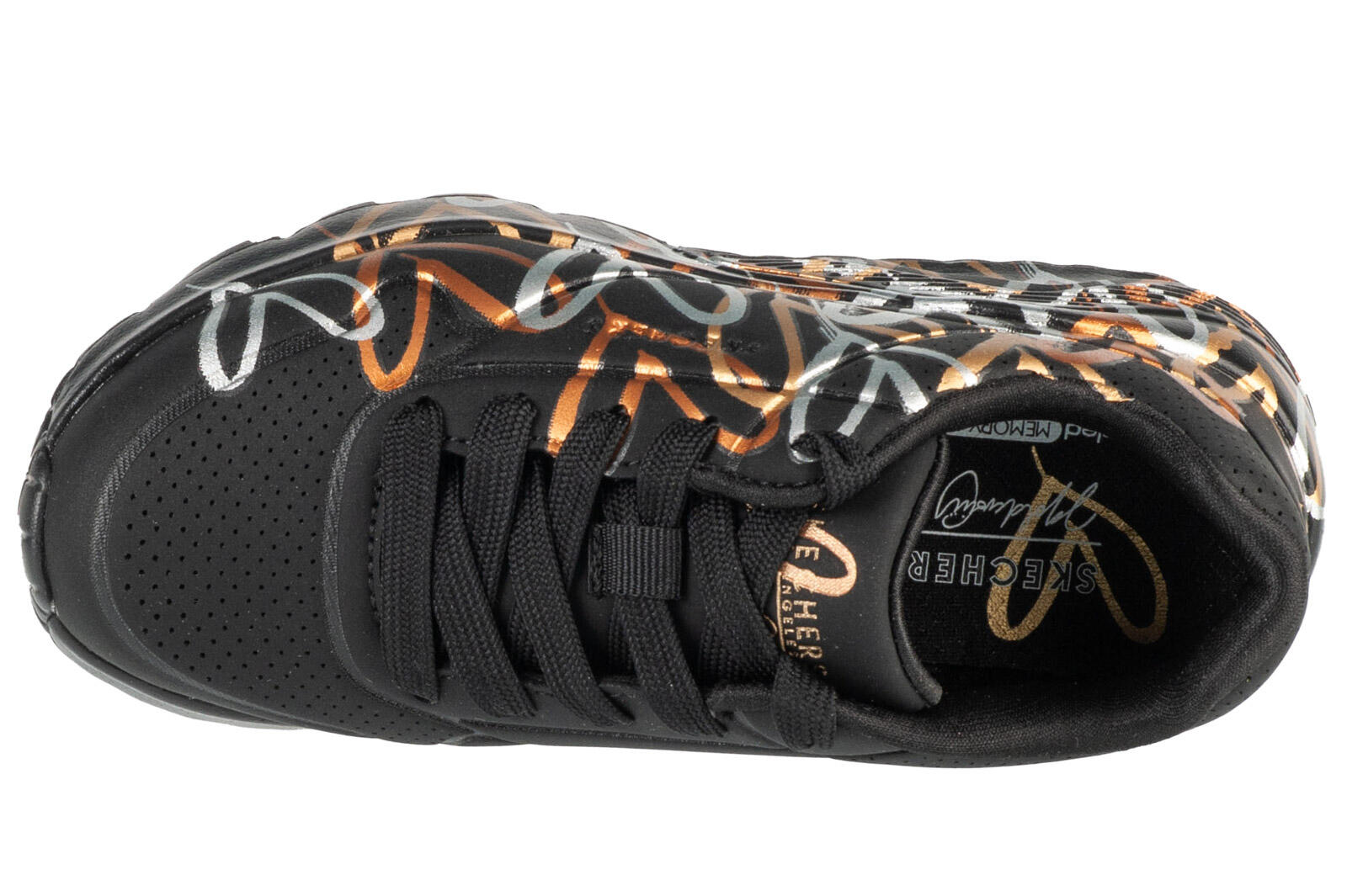 Sneakers Moda Bambina Uno Lite Metallic Love 3/7