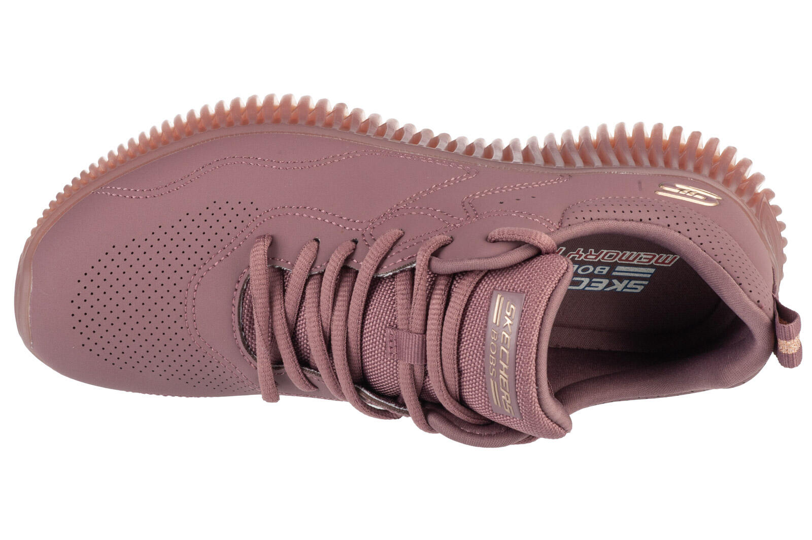 Chaussures Femmes Skechers Bobs Geo How Marvelous rouge 3/4
