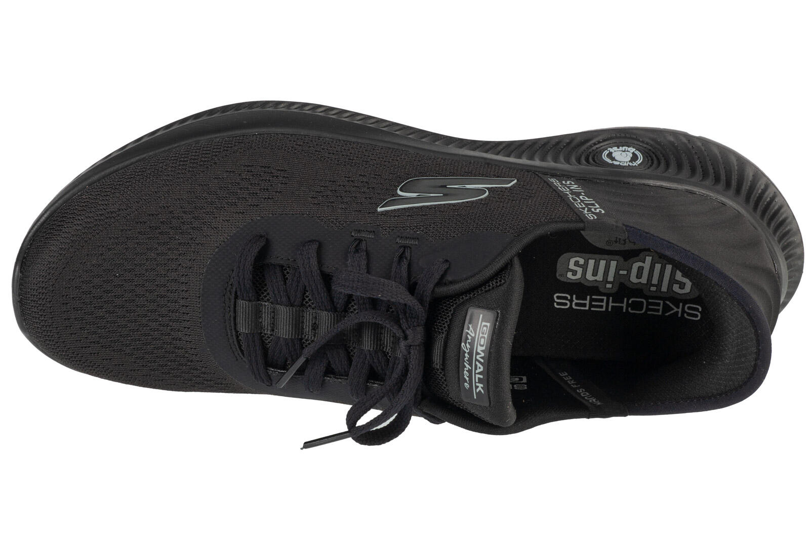 Chaussures Hommes Skechers Slipins Go Walk Anywhere noir 3/7