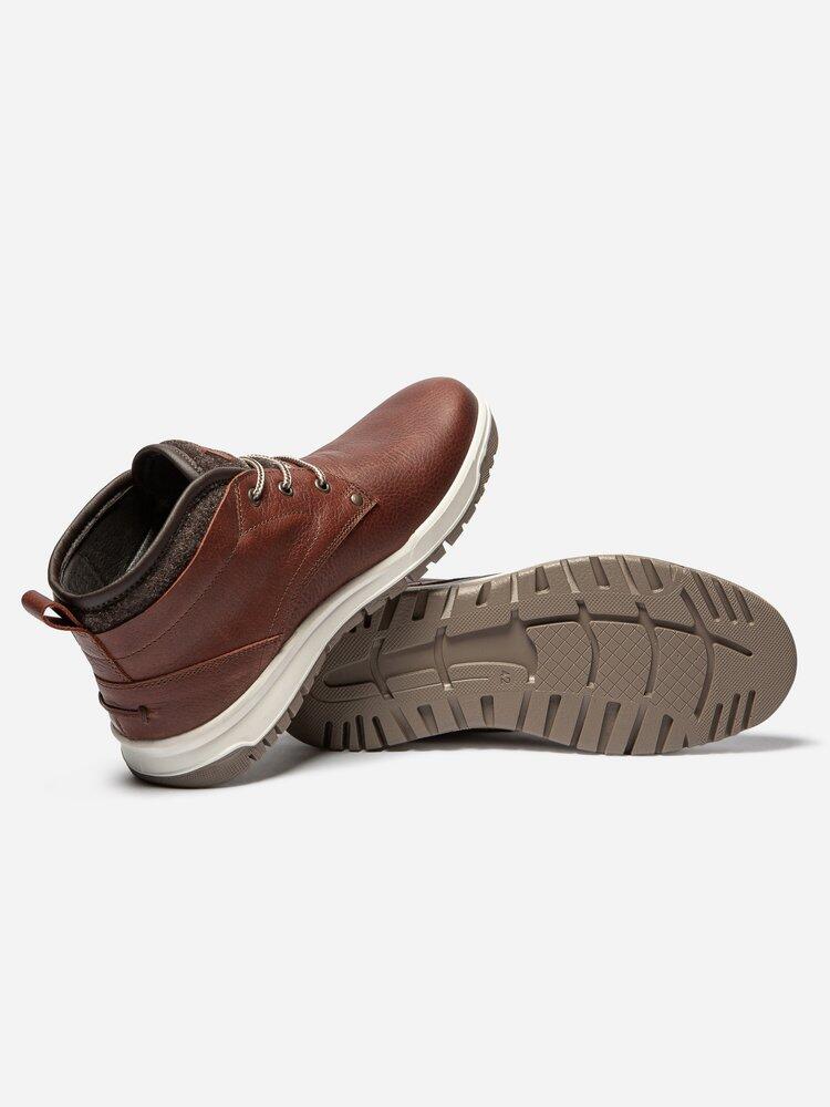 Bottines homme RAVENNE Acajou 4/4