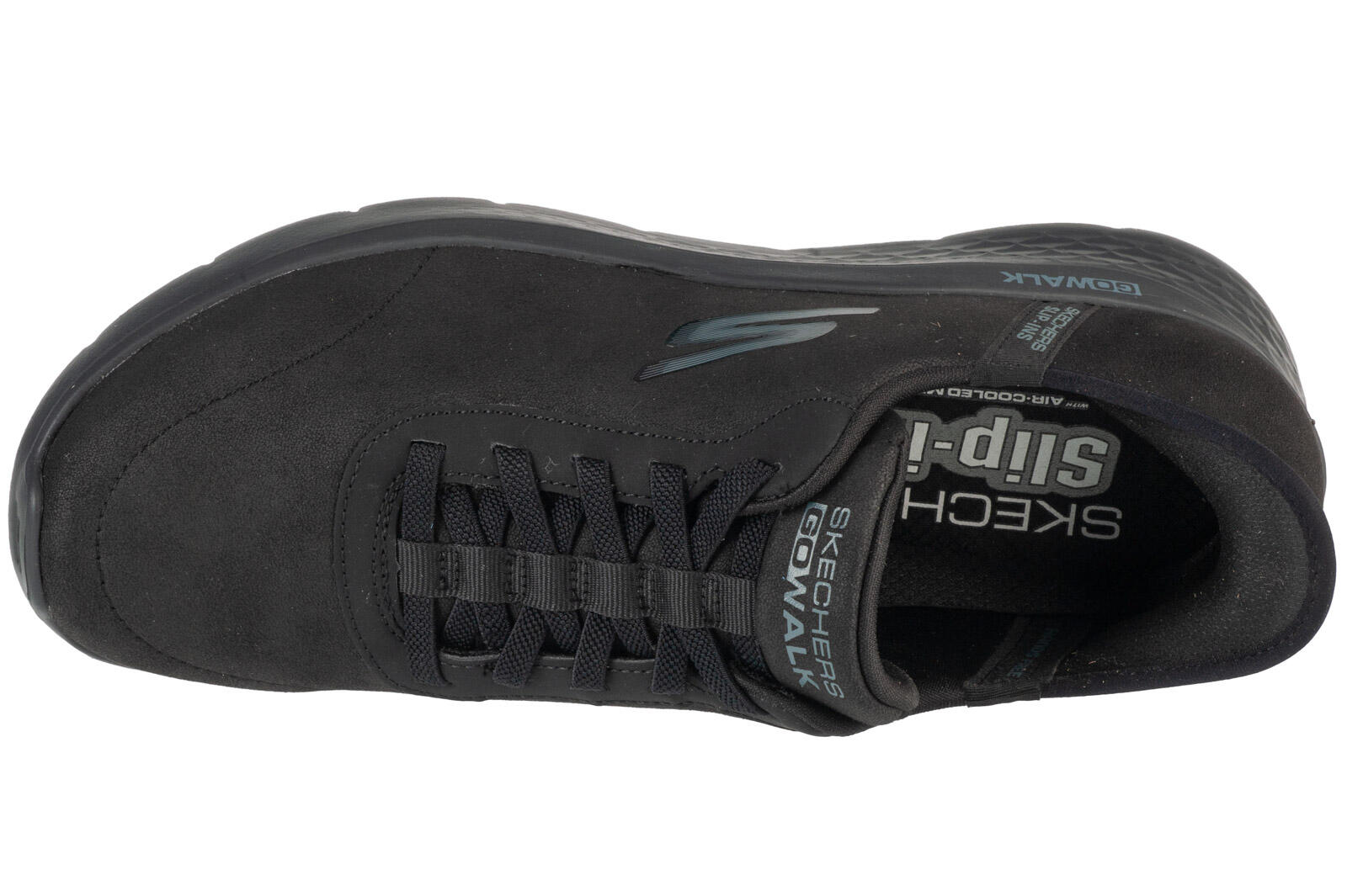 Zapatillas Hombre Skechers Go Walk Flex Negro 3/4
