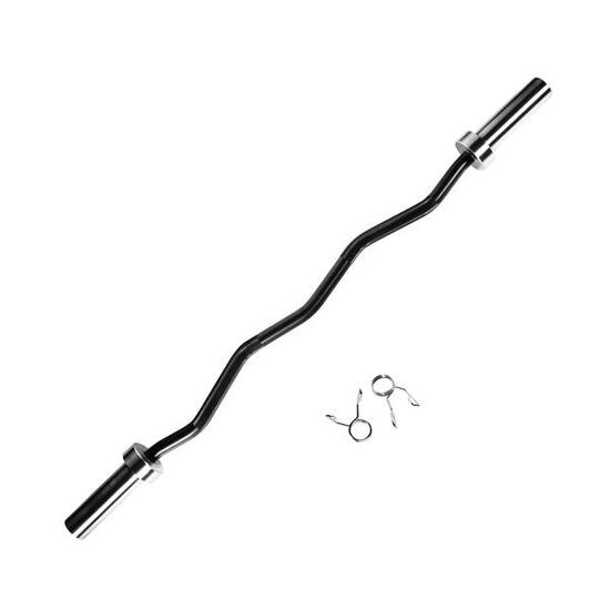 Gryf do podnoszenia ciężarów Weightlifting EZ Bar GymBeam