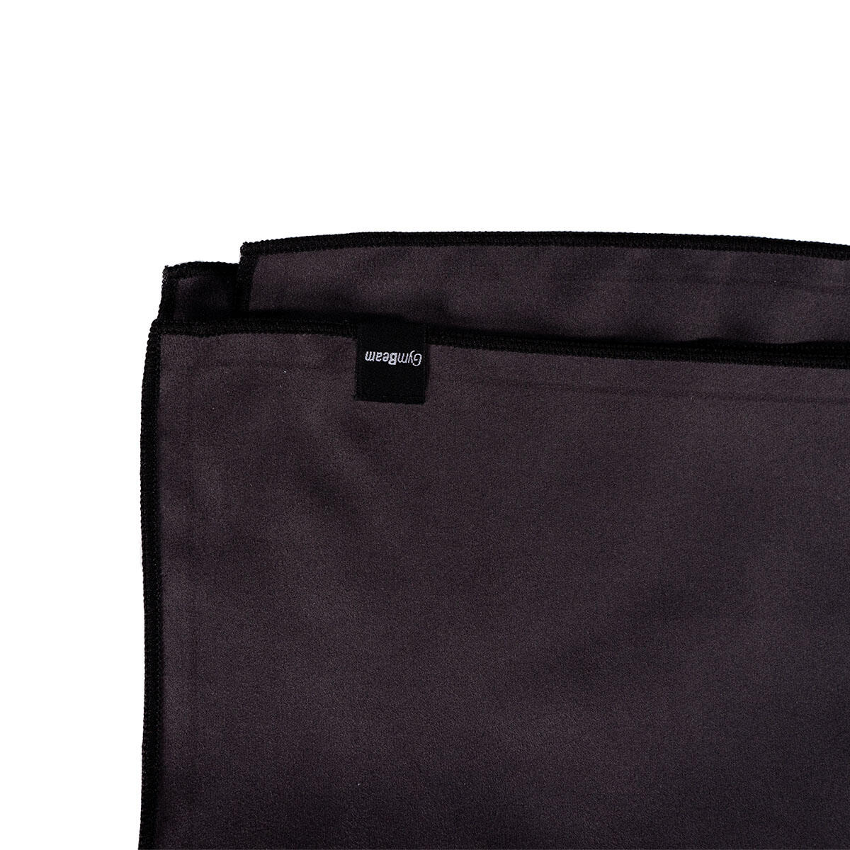 Mini asciugamano sportivo asciugatura rapida 66 x 40 cm nero 4/4