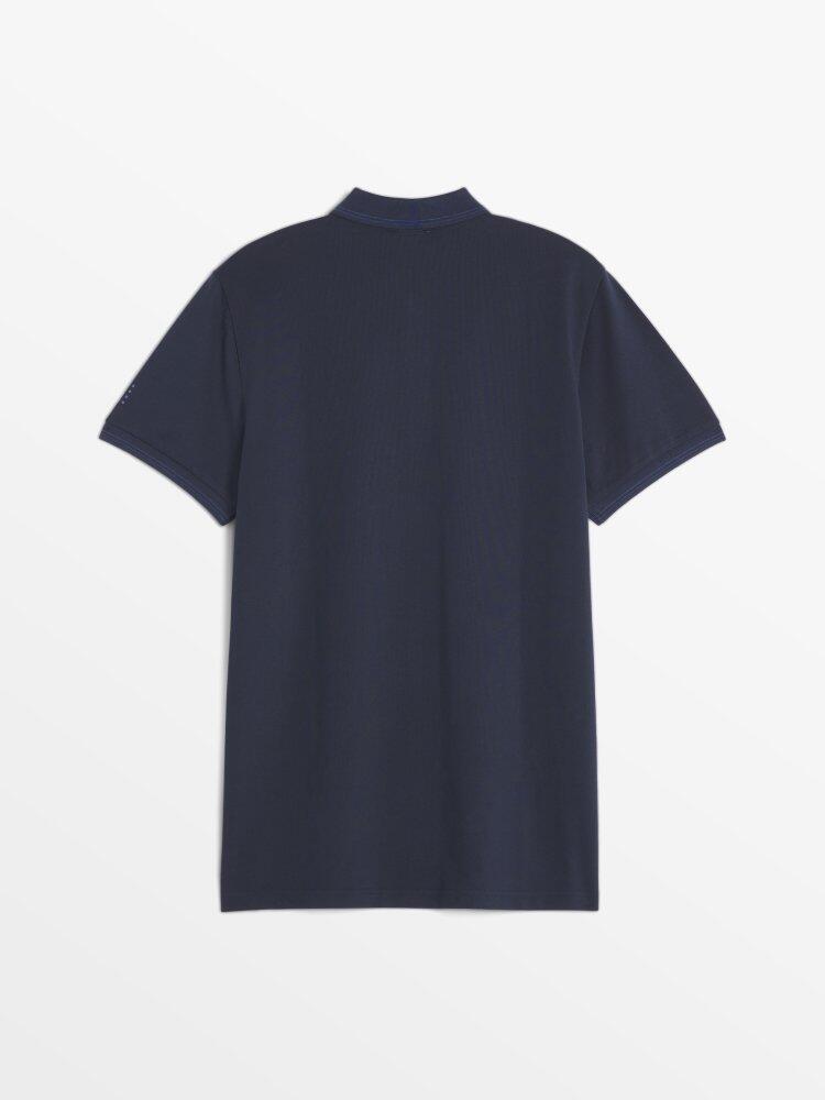 Polo manches courtes Homme - ATTONPOL Marine 4/5