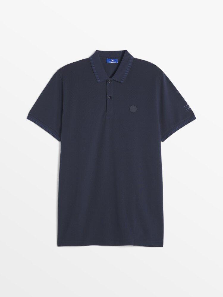 Polo manches courtes Homme - ATTONPOL Marine 2/5