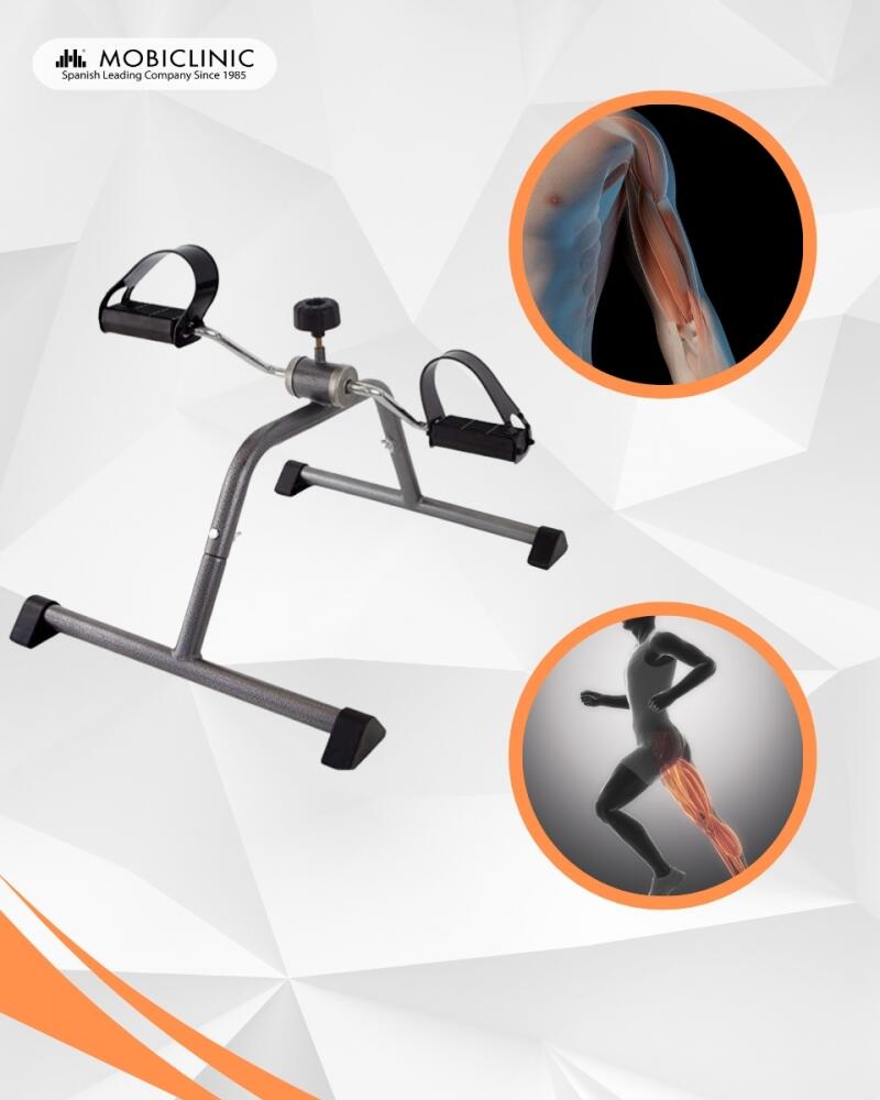 Mini-Heimtrainer, Tretlager-Trainingsgerät verstellbares Arm-Bein-Trainingsgerät 3/7