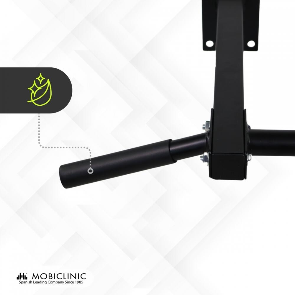 Optrekstang Pull up Bar met ankerset Staal voor wand Multi-grip Tot 250kg 4/7