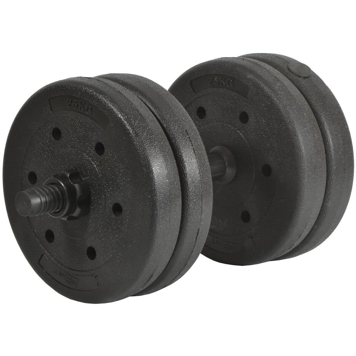 Hantle kompozytowe Eb Fit 2x5 kg 1/7