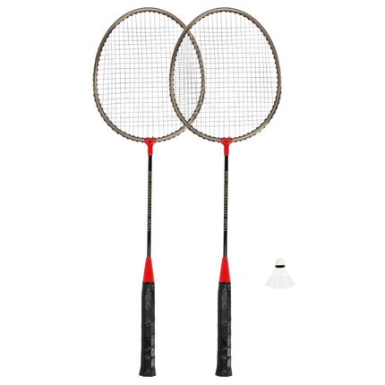 Badmintonset Spokey BADMNSET1 met 2 rackets en hoes