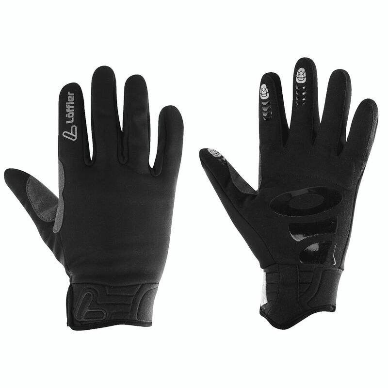 Gants Loeffler Ws Warm GT Infinium™ Windstopper ® Gummi-Noir