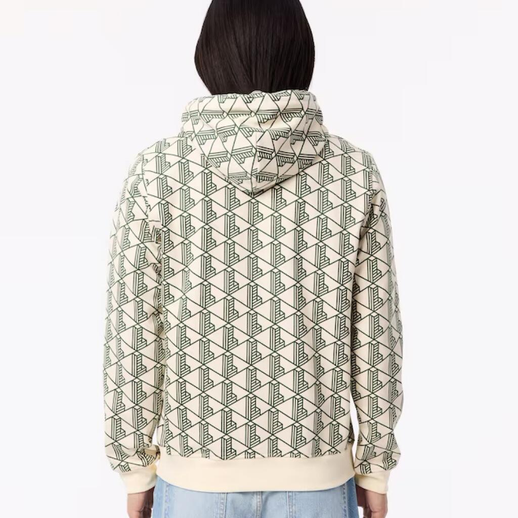 Felpa Lacoste Modello Sh2855 Sweatshirt Colore Verde 2/5