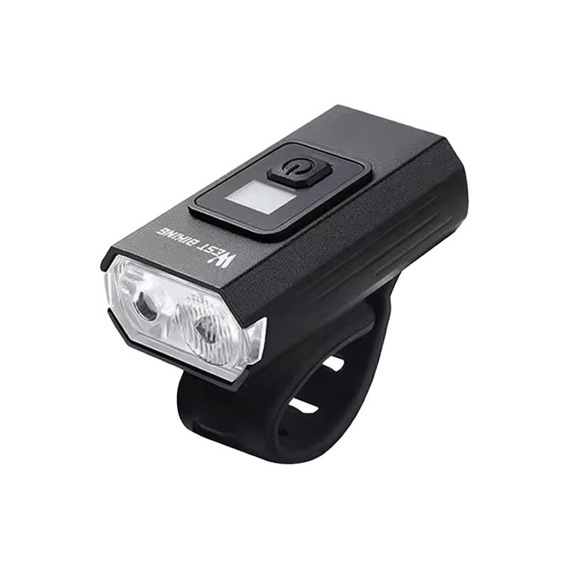 Far bicicleta, lampa frontala, 350lumeni, reincarcabil USB, potrivire universala