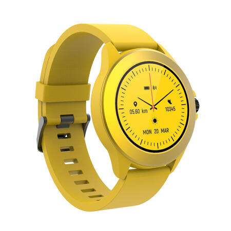 Montre connectée sportive pour adolescents Forever Colorum CW-300 xYellow BT 5.0 4/5