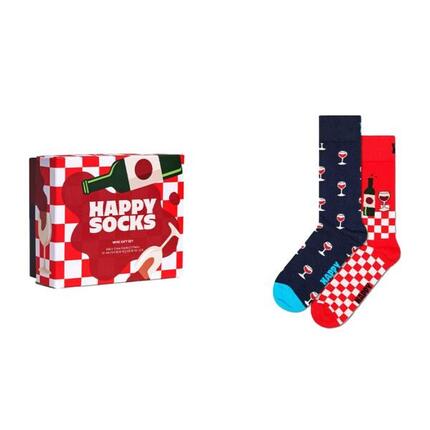Calcetines Hombre Happy Socks Calcetines Hombre Happy Socks Wine Sock Rojo Rojo
