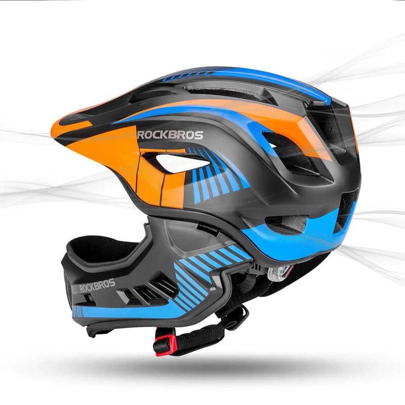 Casque de vélo pour enfant  avec mentonnière amovible