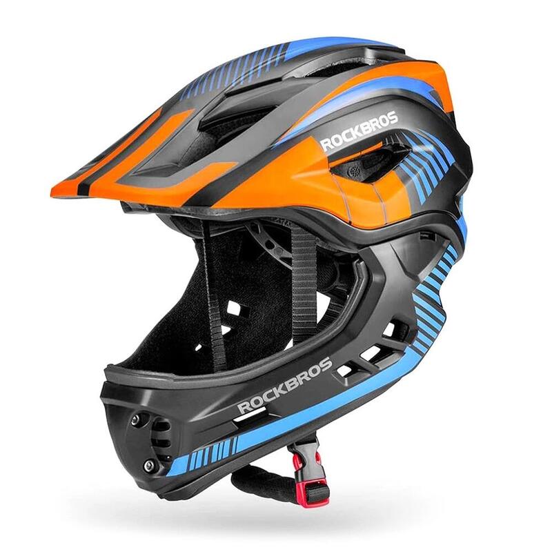 Casque de vélo pour enfant  avec mentonnière amovible