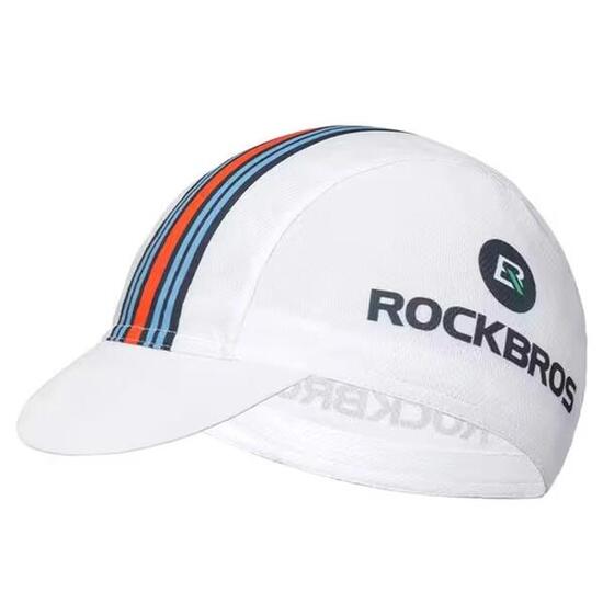Berretto da ciclismo Rockbros MZ10022 con visiera - bianco
