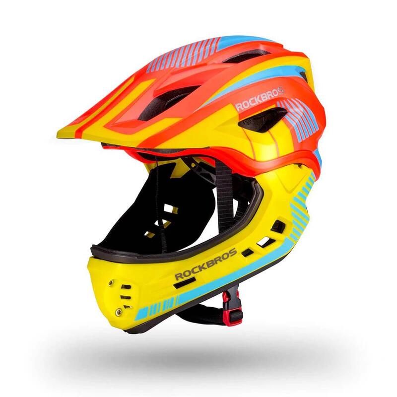 Casque de vélo pour enfant  avec mentonnière amovible