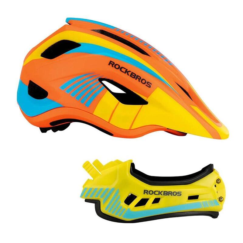 Casque de vélo pour enfant  avec mentonnière amovible