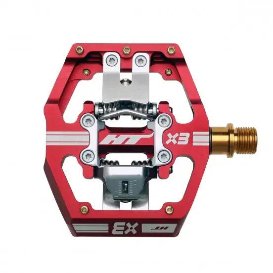 HT Components X3T Red Automatic Pedals