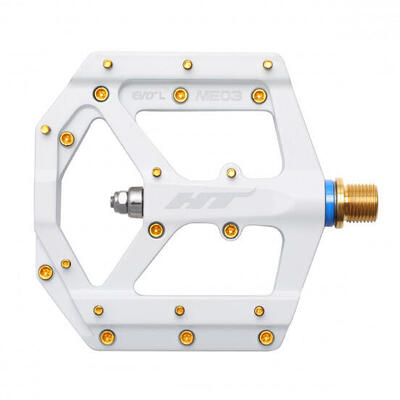 Pedali piatti HT ME03T Bianco