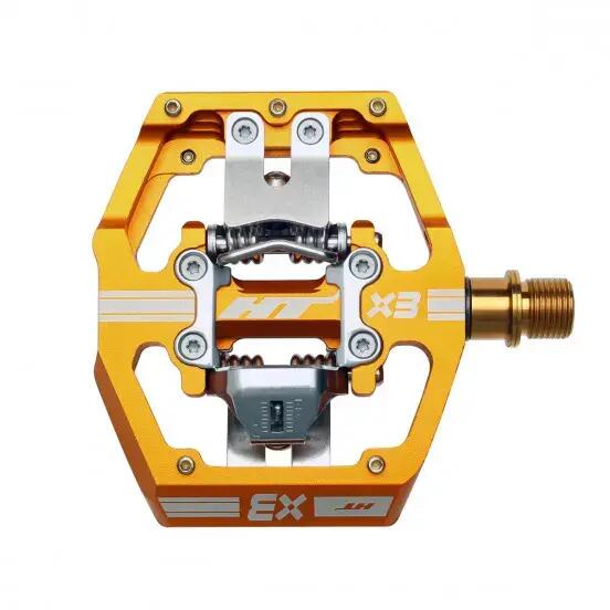 HT Components X3T Orange automatic pedals
