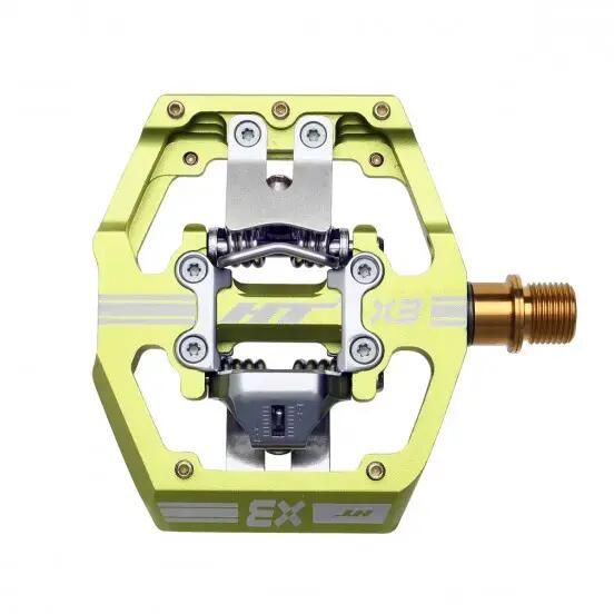 HT X3T Automatic Pedals Green