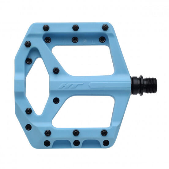 Pair of HT Components Supreme-C PA32A Light Blue Flat Pedals