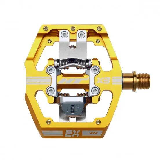 HT Components X3T Gold Automatic Pedals