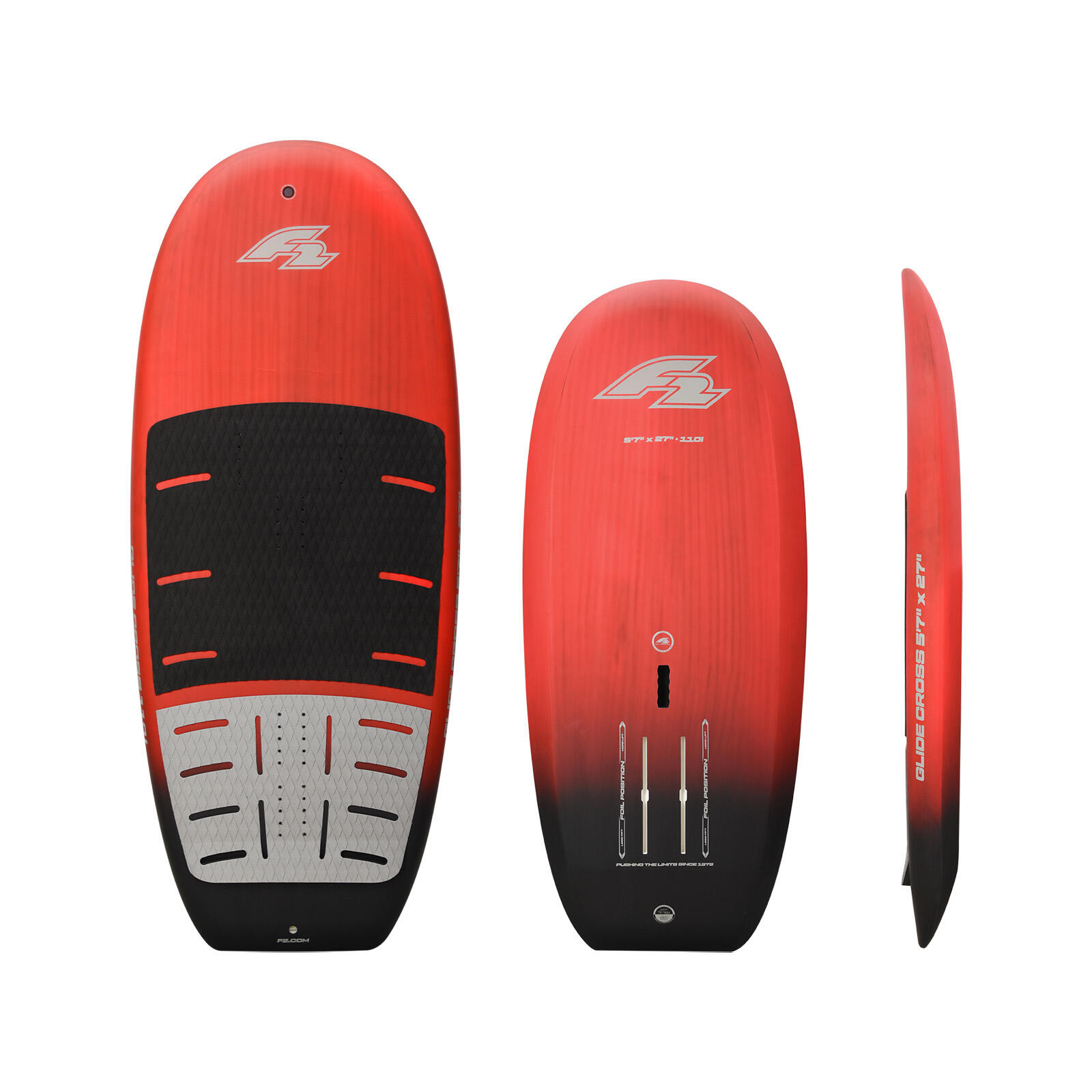 F2 Set Foilboard Glide Cross Team 110L|LTD Allround Foil 1400 |Allround Wing 4qm 2/3