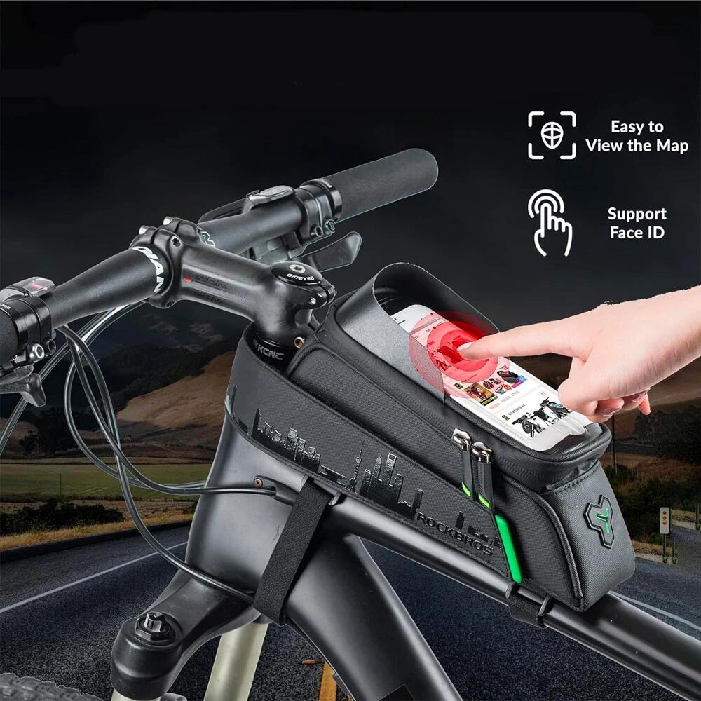 Cyklistická brašna Rockbros na rám 2/8