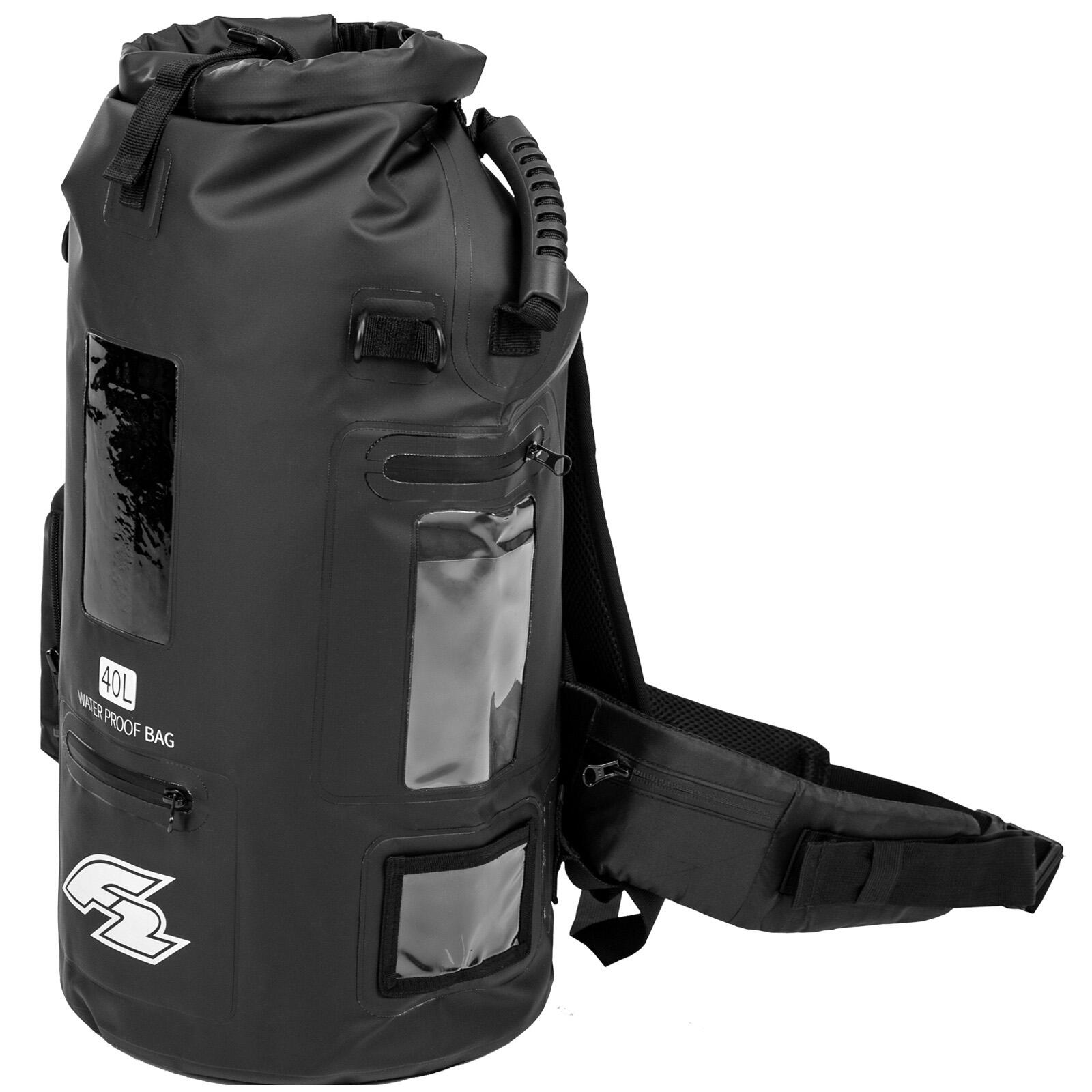 F2 Bolsa Aqua - Bag 40 L Bolsa impermeable negra 2024/25 2/3
