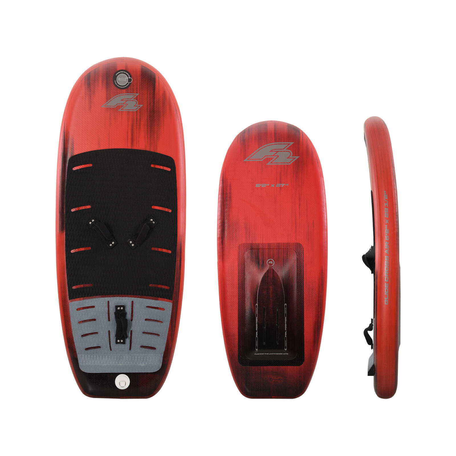 F2  Foil Board Glide Cross Air v2  160 l Rot 1/3