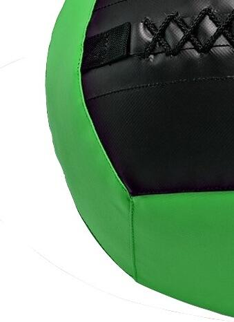 Wall Ball - Entrenamiento funcional - Doble costura - 9 kg - Amarillo 2/3