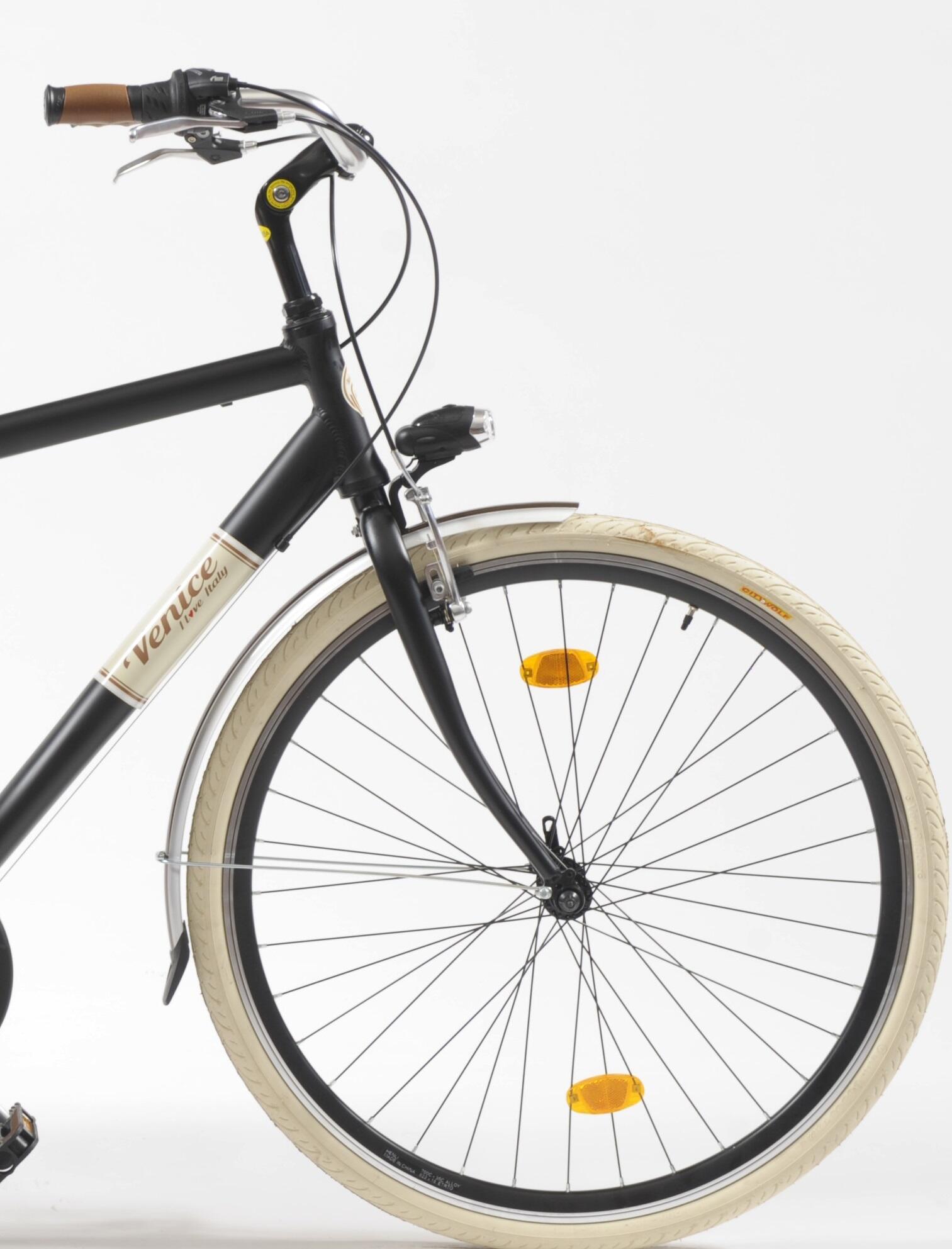 Cityfahrrad 28 Zoll 615 Man Schwarz 3/5