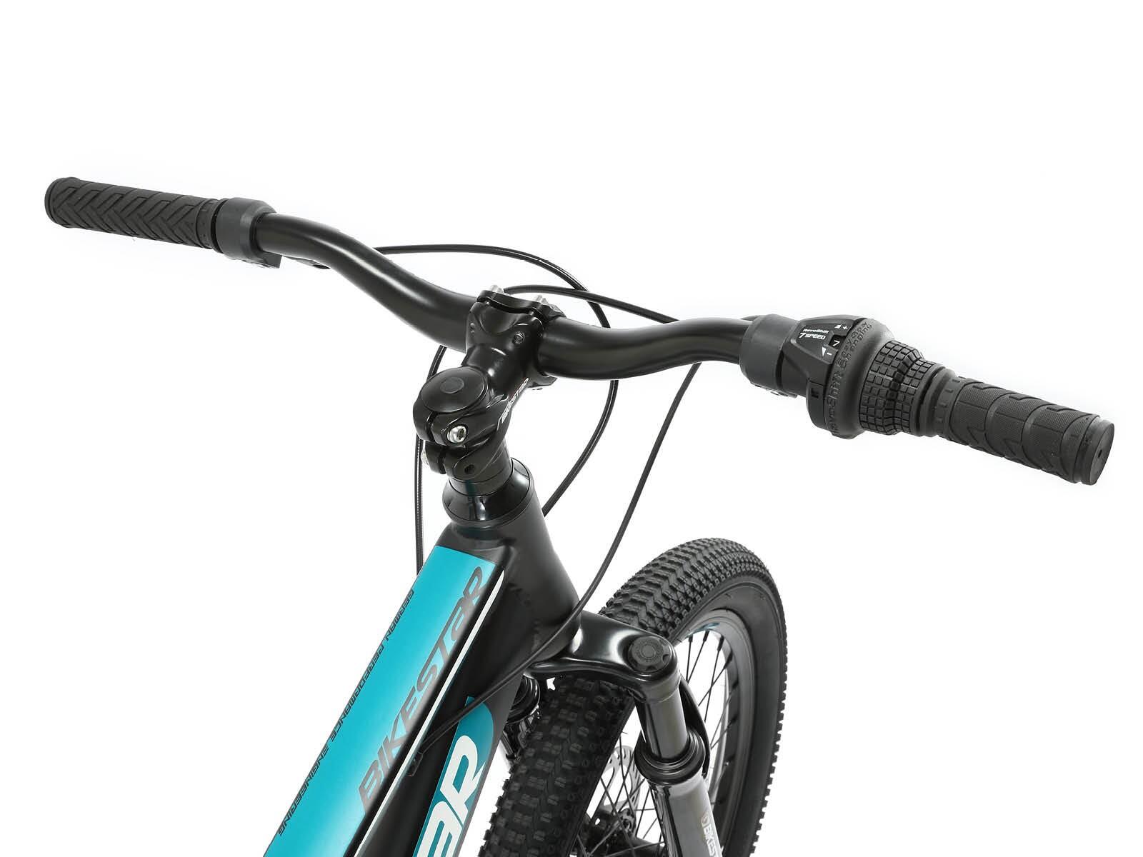 Bikestar Kinderfahrrad MTB Fully Steel 7Gang 20Zoll Schwarz/Benzin 5/7