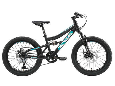 MTB 20" bici bambini 6 anni. full suspension. 21 velocità. freno a disco